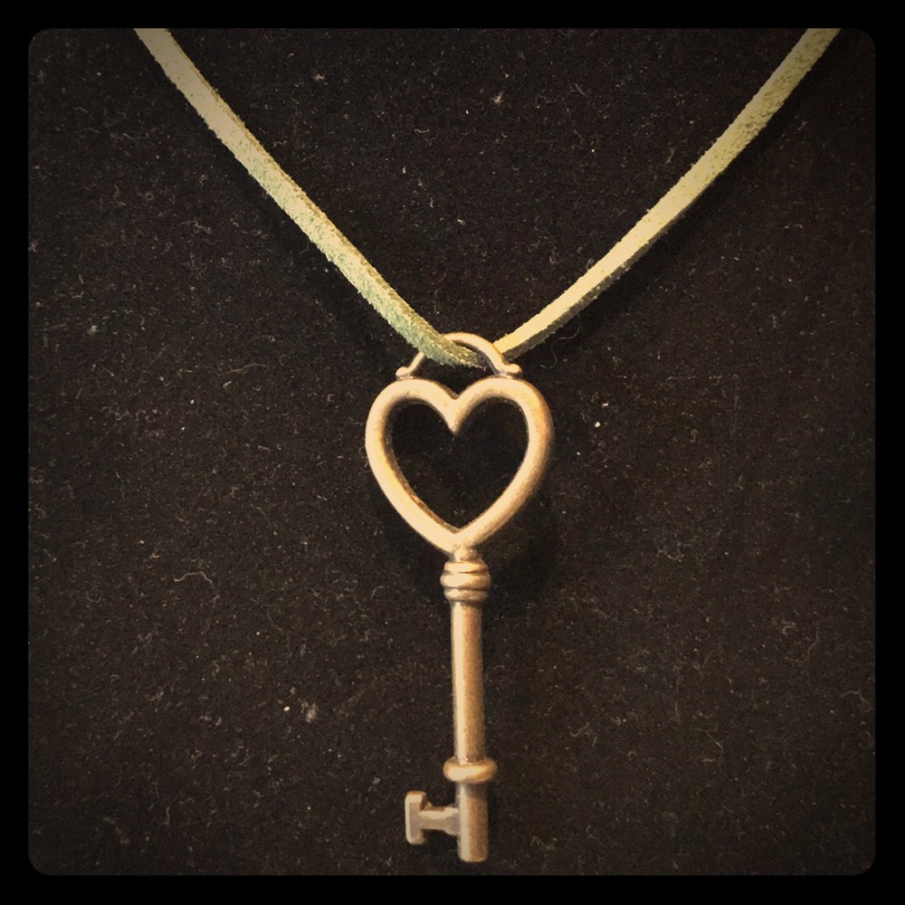 Antique Key 🔑 to my heart ❤️ necklace